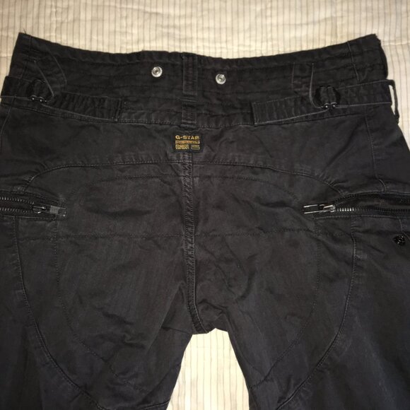 Vintage Dark Gray G-Star RAW Denim S.C. Shank Loose RN 104606 Size 36 X 32. - Picture 6 of 13